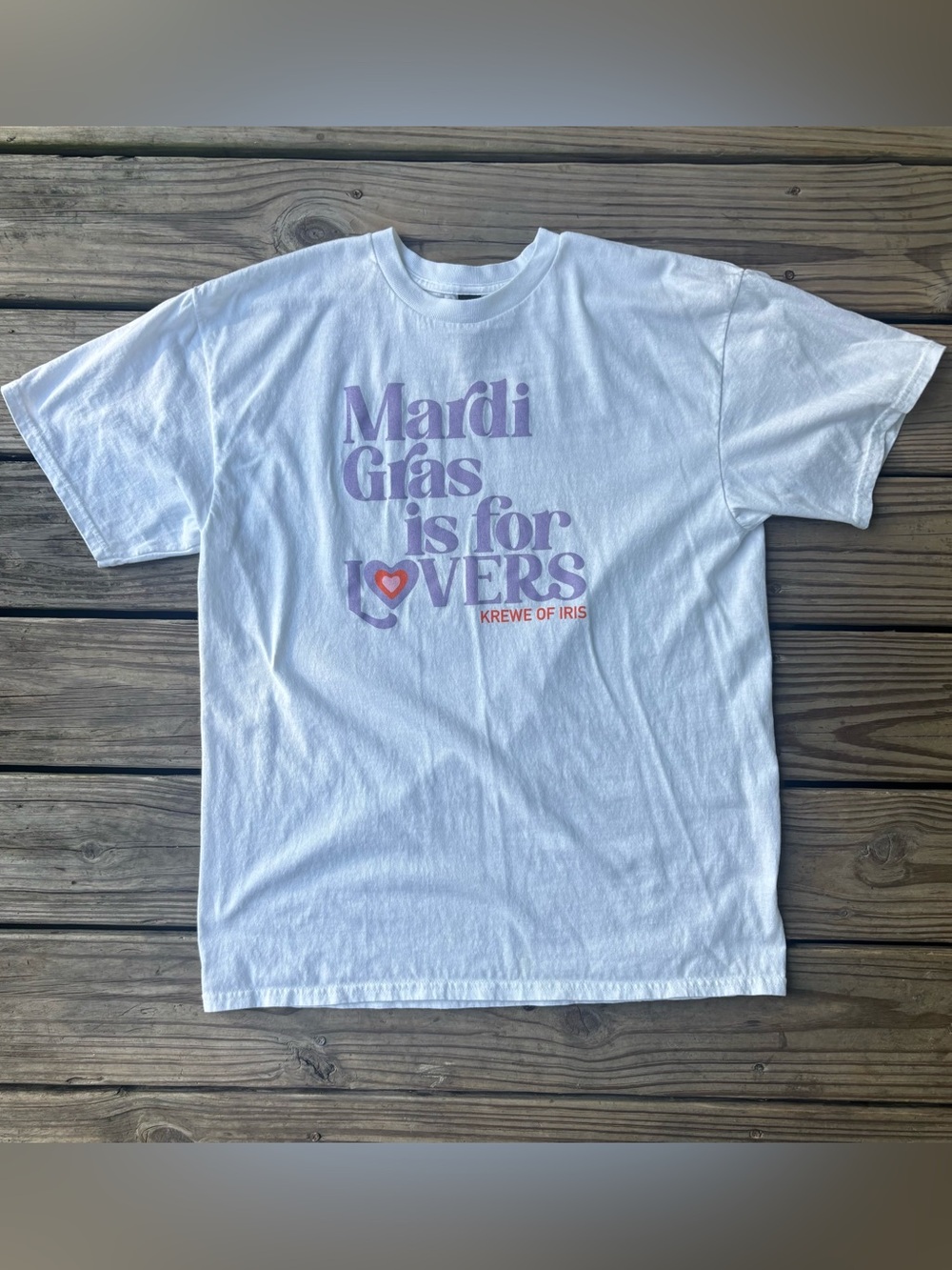 ‘Mardi Gras is for Lovers’ Krewe of Iris T-Shirt